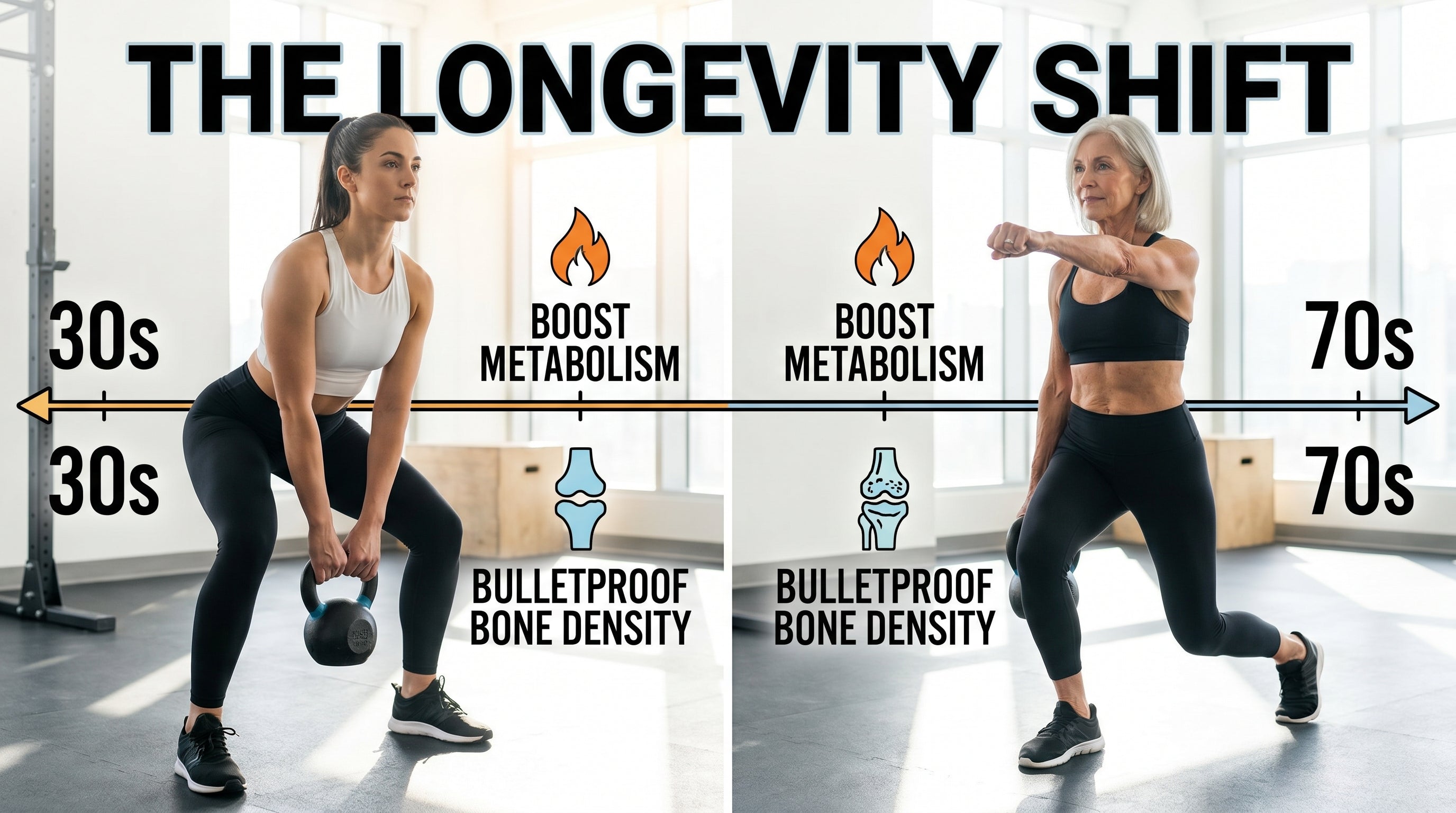 The Longevity Shift: Why Strength Training is a Non-Negotiable for Women